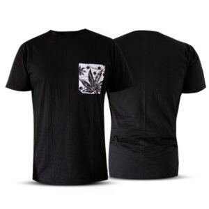 CAMISETA 420 BOLSO FOLHA